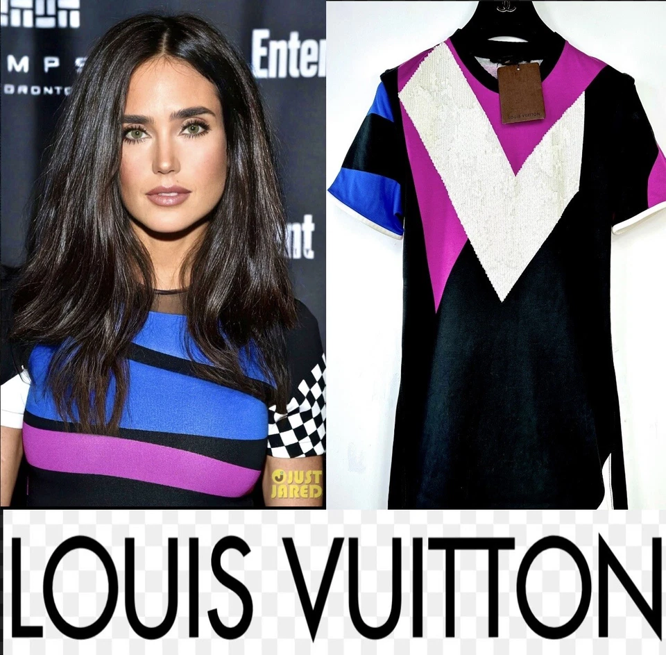 Vestido Top 3k Louis Vuitton 2017 Rio Lentejuelas Negro Blanco 36 38 2 4 6 8 XS S M Foto 4 de 4