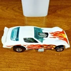 Hot Wheels Vintage Loop & Chute Firebird Funny Car White BW Blackwall Mal 1982