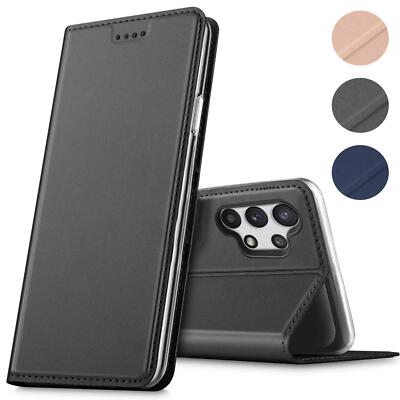 Flip Case für Samsung Galaxy A32 5G Schutz Hülle Klapp Tasche Wallet Book Cover
