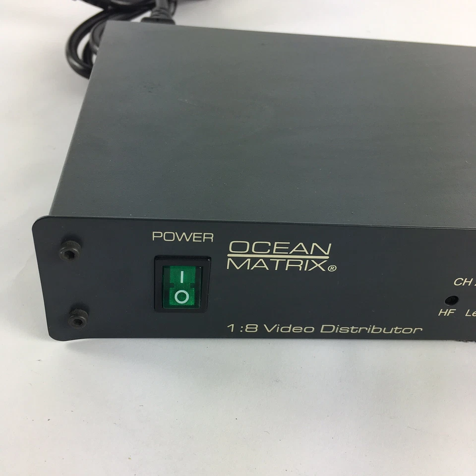 Ocean Matrix OMX-7027 1x8 Video Only Distribution Amplifier - Image 2 of 4