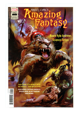 Amazing Fantasy #1, Cover A, 1st Printing (2021), Marvel Comics, Kaare Andrews!