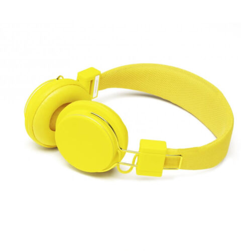 Bluetooth Headphones Wireless Hi-Fi Headset With MIC Yellow For Kids Children UK - Picture 2 of 8