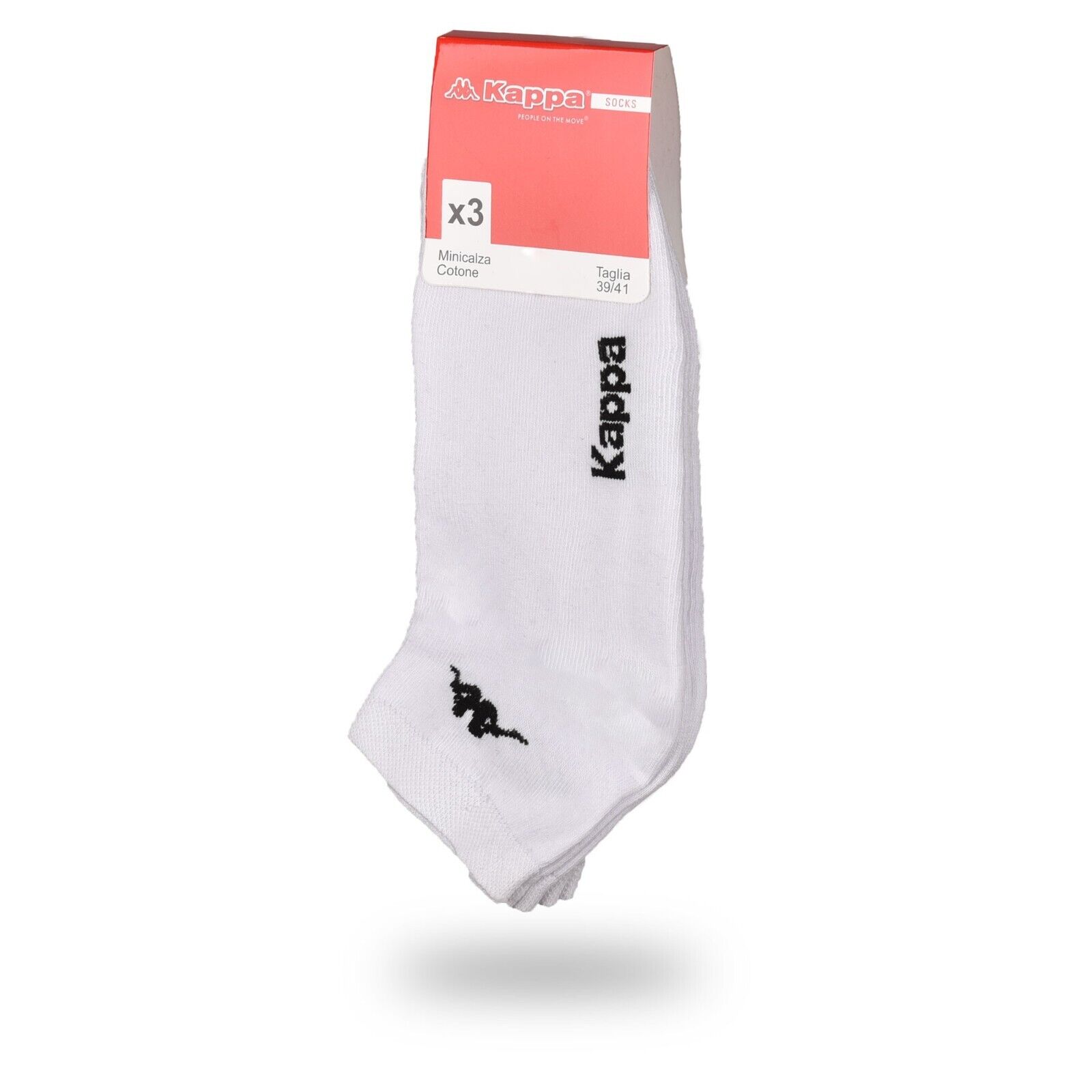 Prooi binden Stadium 3 Pairs Of Half Socks From Man Woman Unisex Stretch Cotton Kappa K004 | eBay