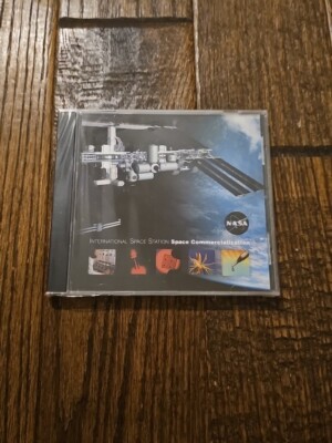 NASA International Space Station Space Commercialization CD-ROM 2001 ISS New