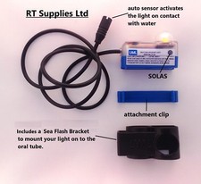 UML Sea Flash giubbotto di salvataggio luce e tubo orale staffa di fissaggio