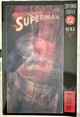 Superman Forever #1 Alex Ross Lenticular Cover Direct Sales DC Comics 1998