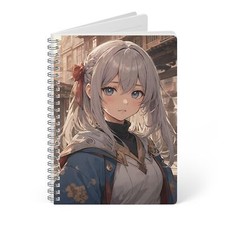 Anime inspired Softcover Notebook, A5