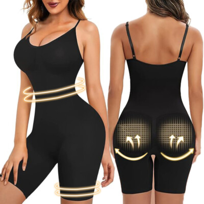 Silmming Women Tummy Control Shapewear Bodysuit Full Body Shaper Post Surgery