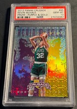 2012 KEVIN MCHALE #85 PANINI CRUSADE PURPLE PRIZM REFRACTOR  24/49 PSA 10 POP 1