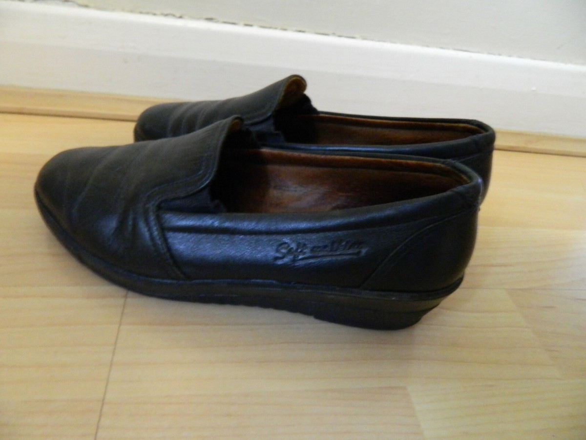Ladies Rohde Black Slip On Shoes Size (UK) UK - Main Image