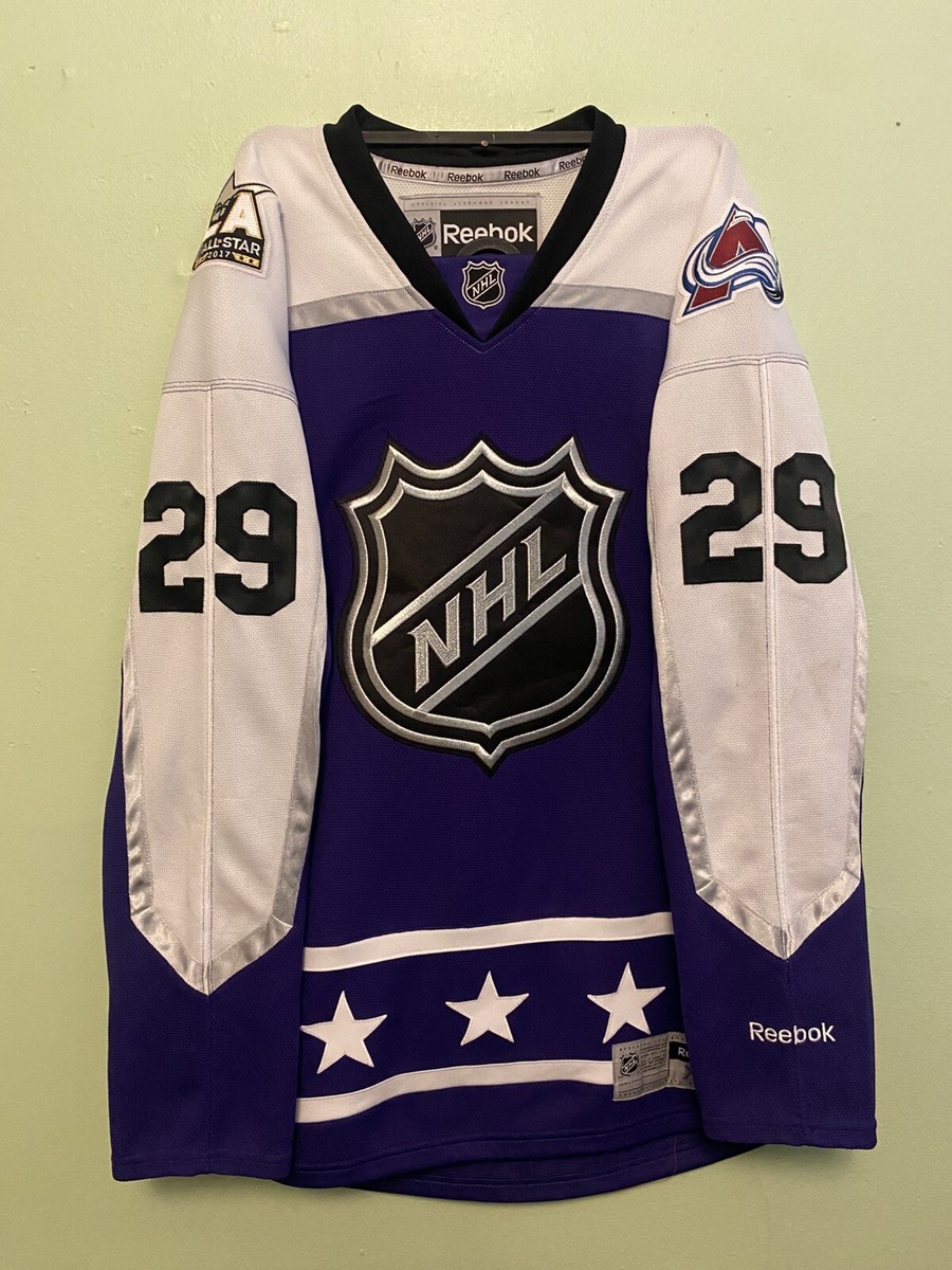 Nathan MacKinnon 2017 All Star Game Jersey Reebok XL | eBay