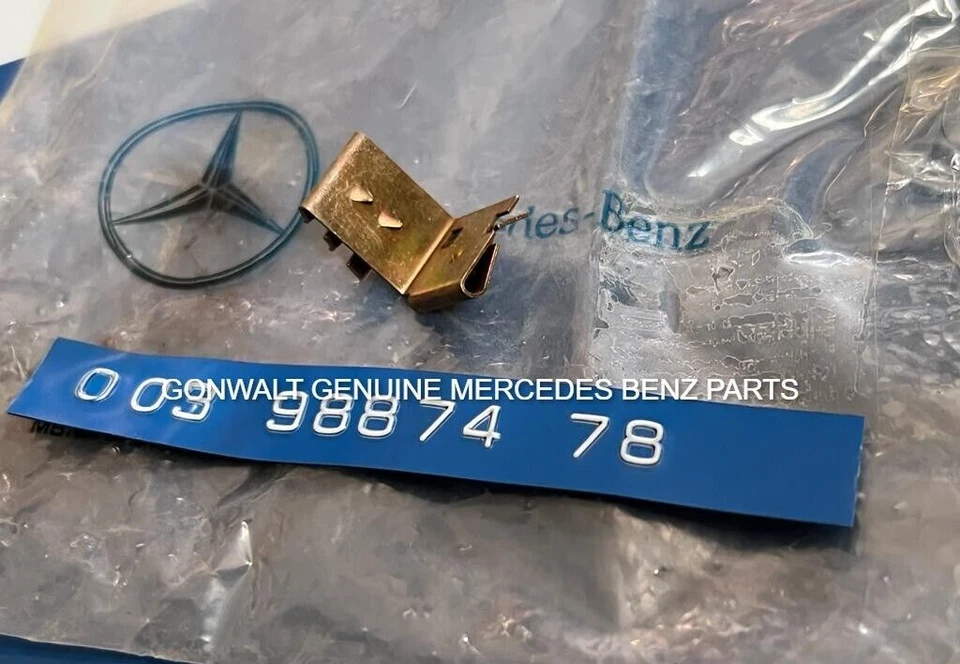 Mercedes Benz Original 300SD 380SEL 1980-1991Clip OE 0039887478 Foto 2 de 3