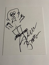 Andrew Zimmern Signed Autographed 8x10 Sketch Chef ACOA Sketchboard PROOF