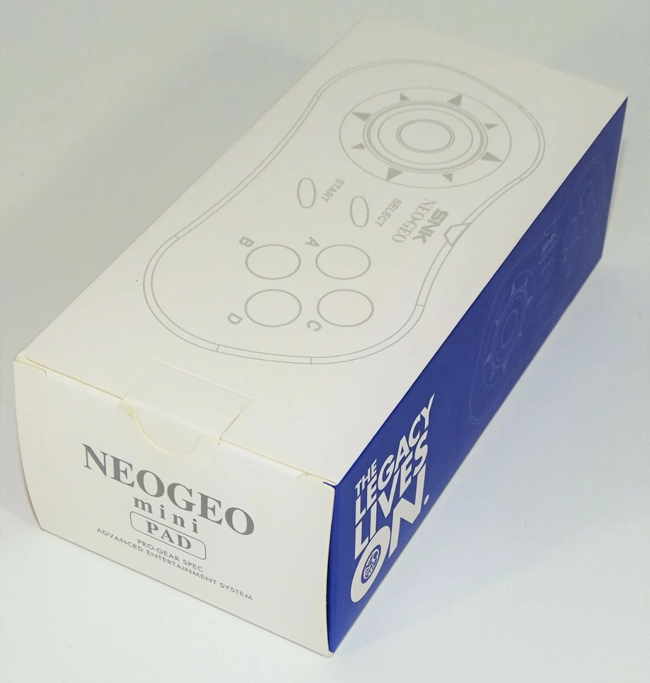 Official SNK Neo Geo Mini Pad Controller for Neo Geo Mini White - Image 4 of 4
