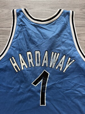1990's Orlando Magic Jersey Mens Sz 48 Blue Penny Hardaway #1