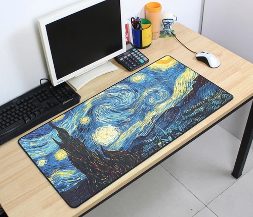 Large Size XL mouse pad Anti-slip Design Rubber Computer Gaming mousepad Desk 