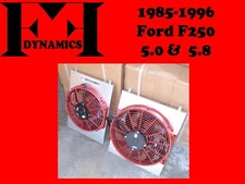 FF DYNAMICS EXTREME ELECTRONIC COOLING FAN SYSTEM: FORD F250 1985-1996 5.0 5.8