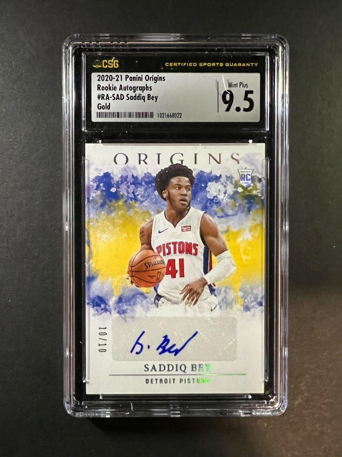 Rookie Autographs - Card Set For 2021-22 Panini Origins Basketball - 250  Cards Per Page are Shown
