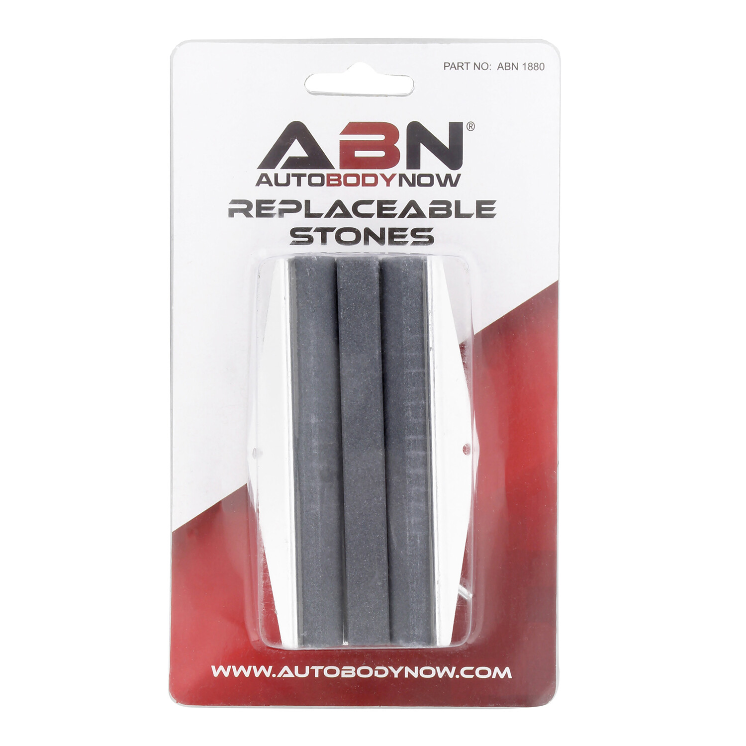 ABN Brake Cylinder Hone Stones 4 IN Replacement Honing Stones, 3 Pk