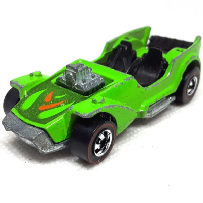 Hot Wheels Redline Ice  T  1969/1974 Green Enamel - Made In Hong Kong