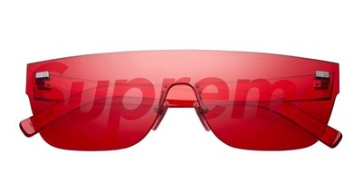 Supreme x Louis Vuitton LV City Mask SP Sunglasses - Red, 100% Authentic Rare | eBay