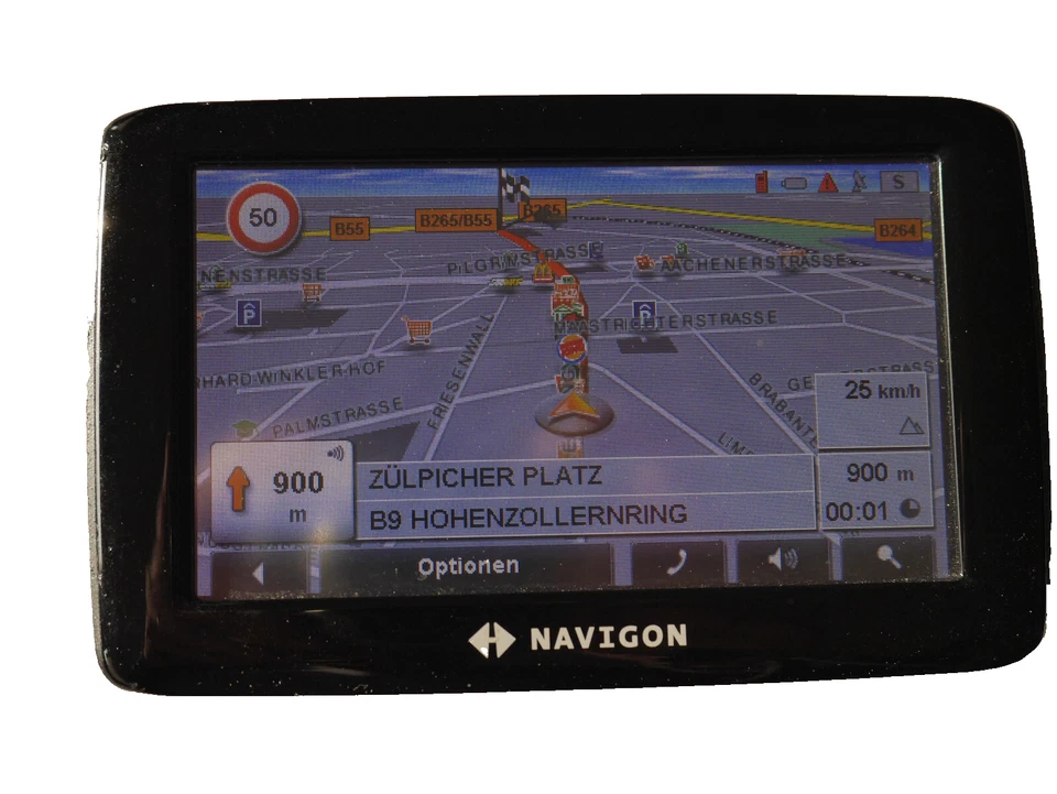 NAVIGON 2150 MAX TMC mit Mobile Navigator 7 und Kartenmaterial von Europa auf SD - Bild 4 von 4