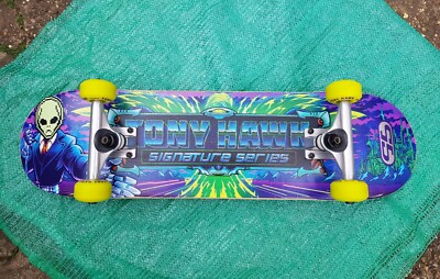 Skateboard Complet Tony Hawk - 7,25 X 28,2 Pouces - Quasi Neuf
