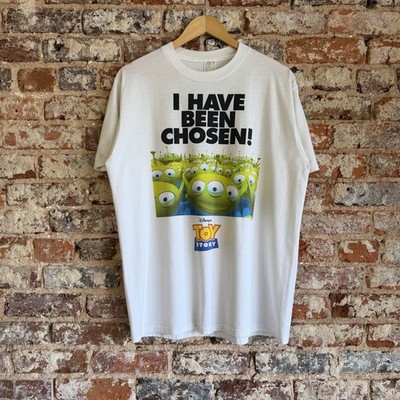 Vintage 1995 Disney s Toy Story Aliens I Have Been Chosen  Promo T-Shirt Large