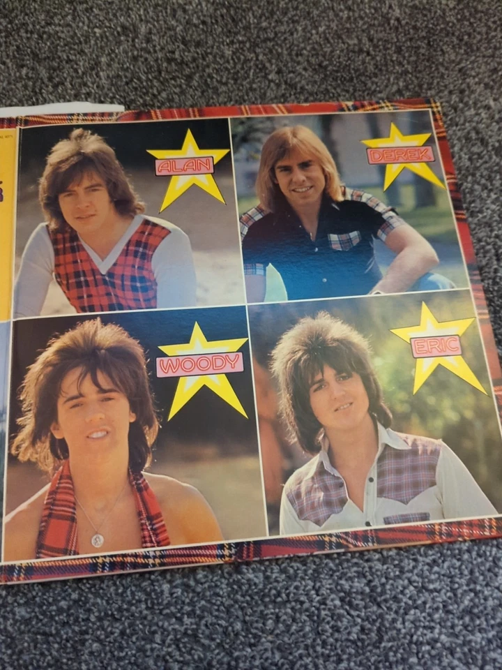 Bay City Rollers Rock N' Roll Love Letter Vinyl LP 1976 Arista Gatefold Foto 3 de 4