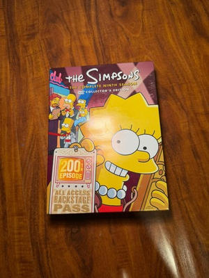#ad The Simpsons Season 9 DVD 2009 4 Disc Set $15.99