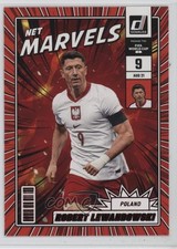 2025 Donruss Road to FIFA World Cup Net Marvels Red Robert Lewandowski #7 05ol