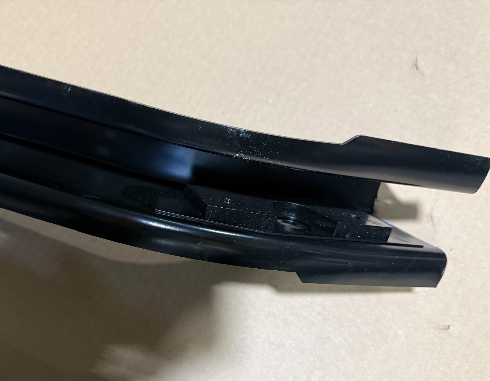 1969 Camaro Firebird Rear Frame Rail Partial Section RH Passenger Side Panel