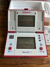 Nintendo SAFE BUSTER boxed GAME & WATCH Box Instructions
