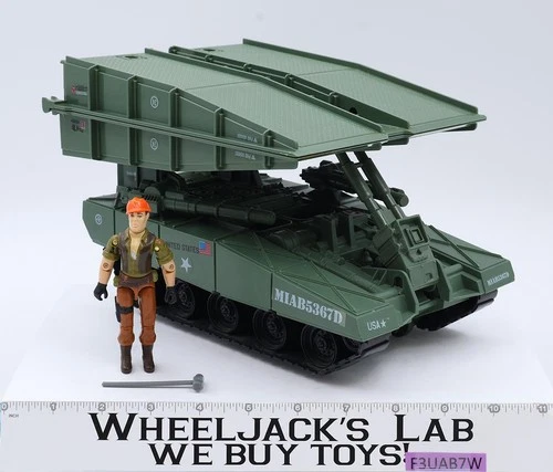 Bridge Layer W/ Tollbooth 100% Complete G.I. 1984 Joe Hasbro Vintage Vehicle