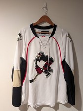 Reebok Wilkes-Barre Scranton Penguins WBS AHL Hockey Jersey White Men’s Med
