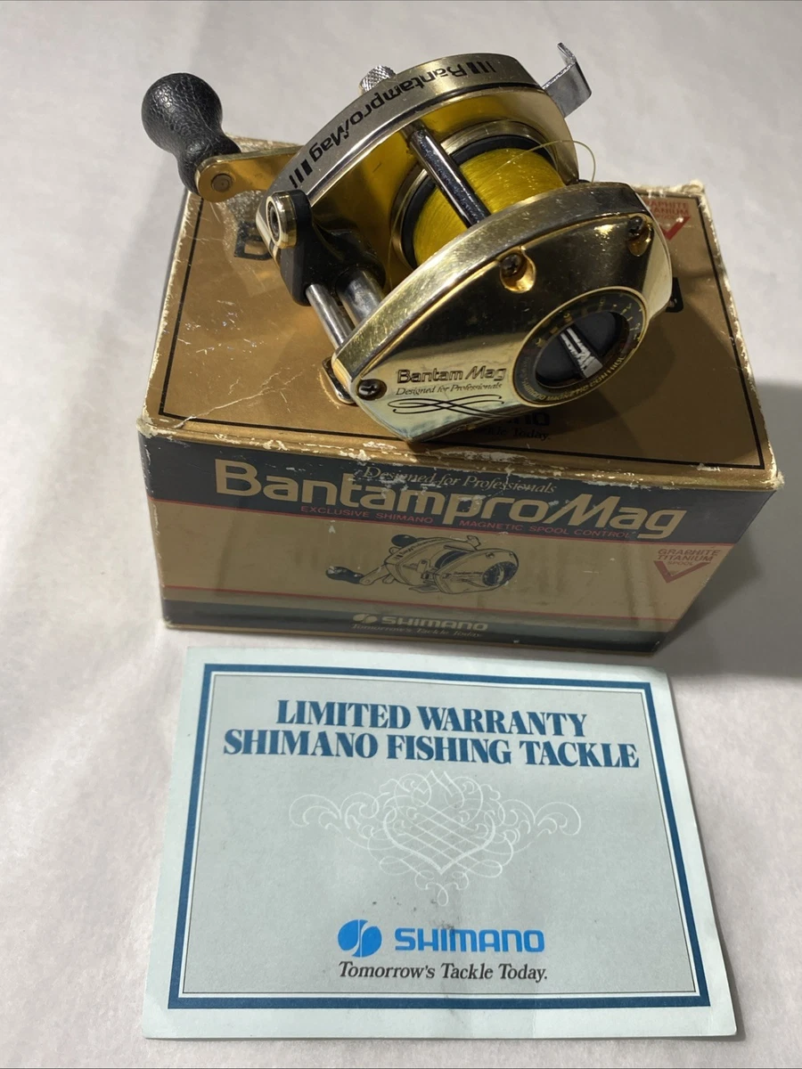MOULINET DE PÊCHE à double essieu vintage SHIMANO BANTAM 500 poulet grunt B11460 EUR 324,50
