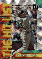 2022 Donruss Manny Machado #THL-11 The Hit List Diamond San Diego Padres 34M