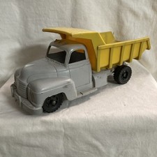 Rare 1950  s Marx Plastic Dump Truck 11.5"