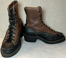 Wesco Custom 2-Tone 7" Jobmaster Boot w/Kilties US Men’s 7 Women’s 8.5 ($1,019)