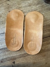 Pedag Viva Leather Shoe Insoles Size 48 Leather Fussabett Made in Germany 15