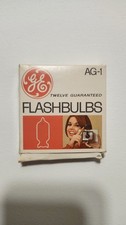 VINTAGE GENERAL ELECTRIC AG-1B BLUE AG-3B SUPER BLUE CAMERA FLASH BULBS 27pc's