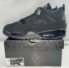 Nike Air Jordan 4 Retro ‘Black Cat’ 2025 | Men's Size 14 | FV5029-010 | IN-HAND