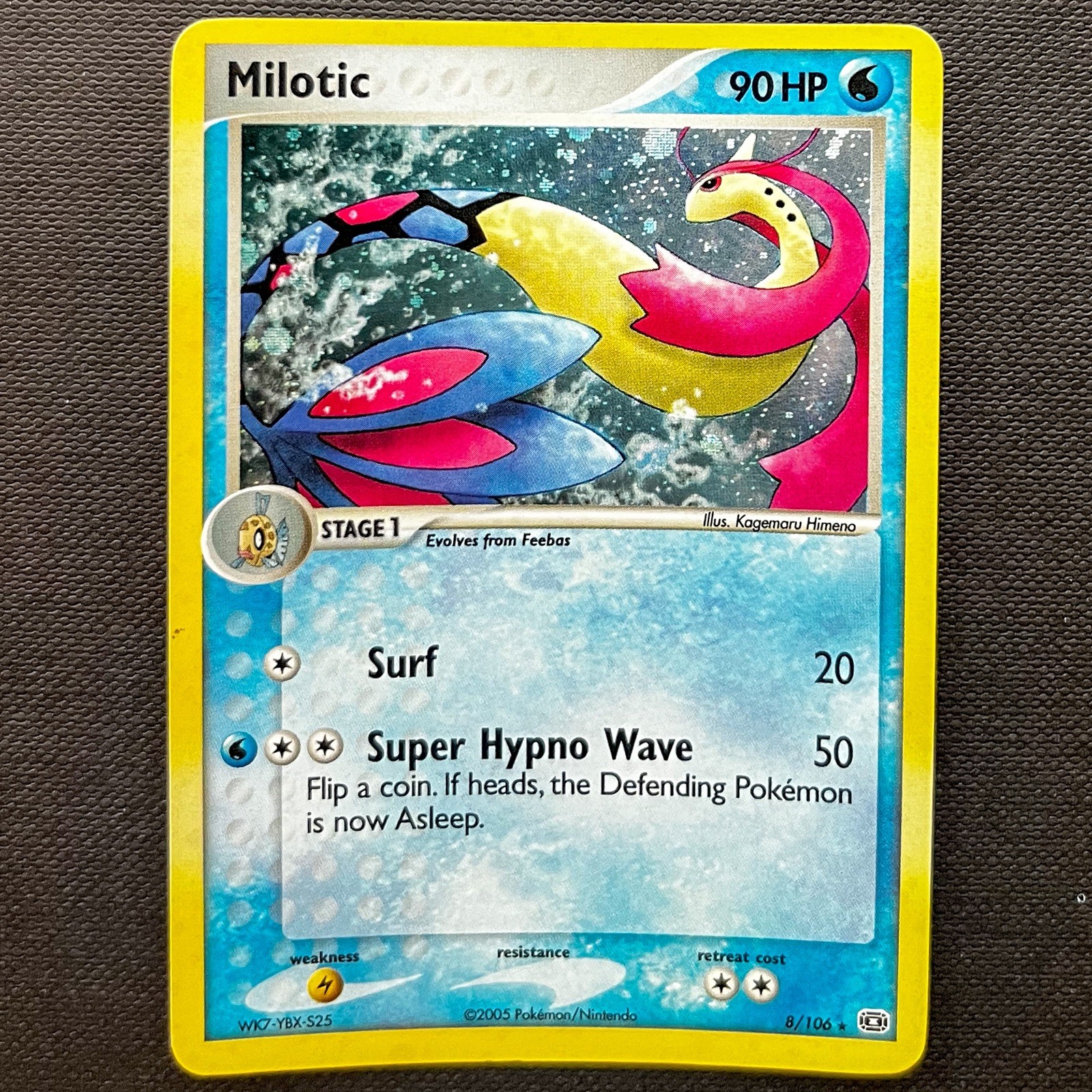 Milotic | 8/106 Emerald 2005 | Holo Rare! | Pokémon TCG LP