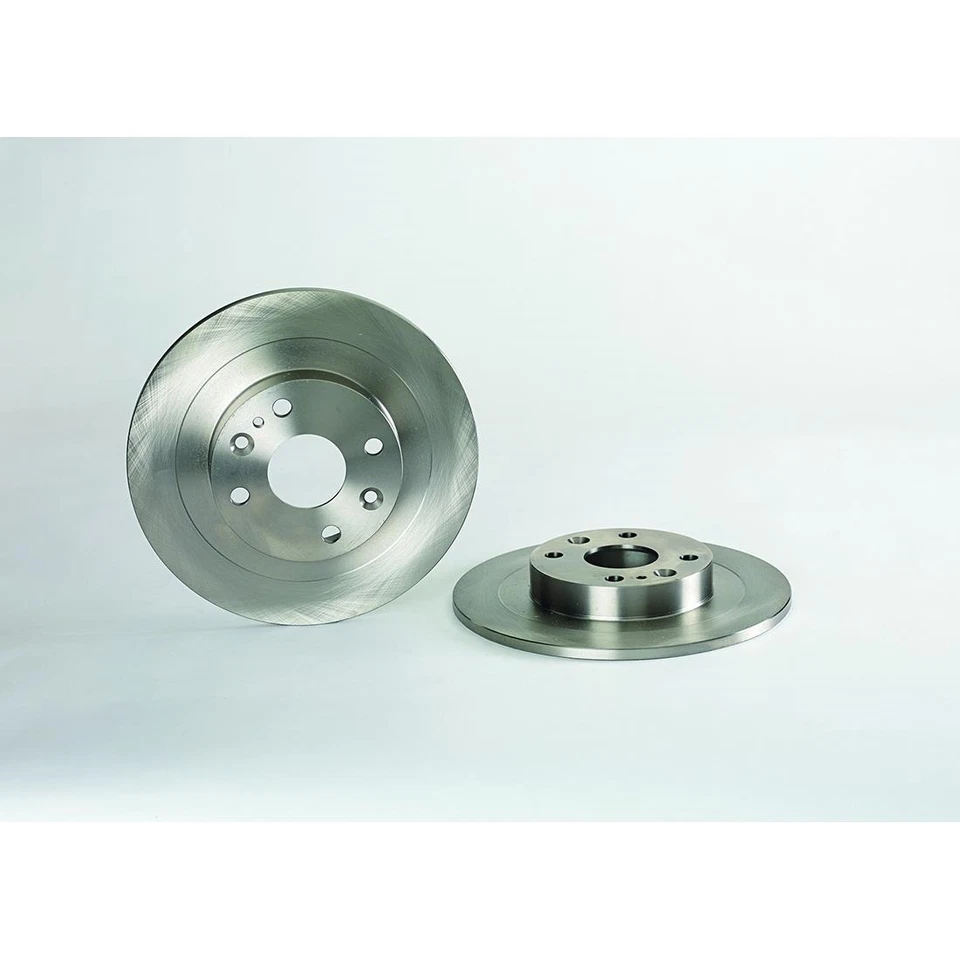 Fits 1991-2003 Ford Escort Rear Brake Rotors - Brembo Premium OE Equivalent - Image 3 of 4