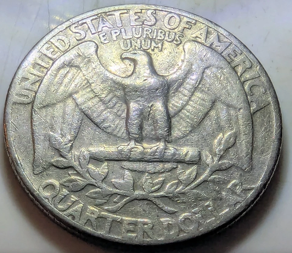 Washigton Quarter 1965 Mint Error No Mint Mark - Date & Letters On Rim - Image 3 of 4