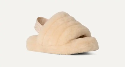 UGG FLUFF YEAH SLIDE NATURAL