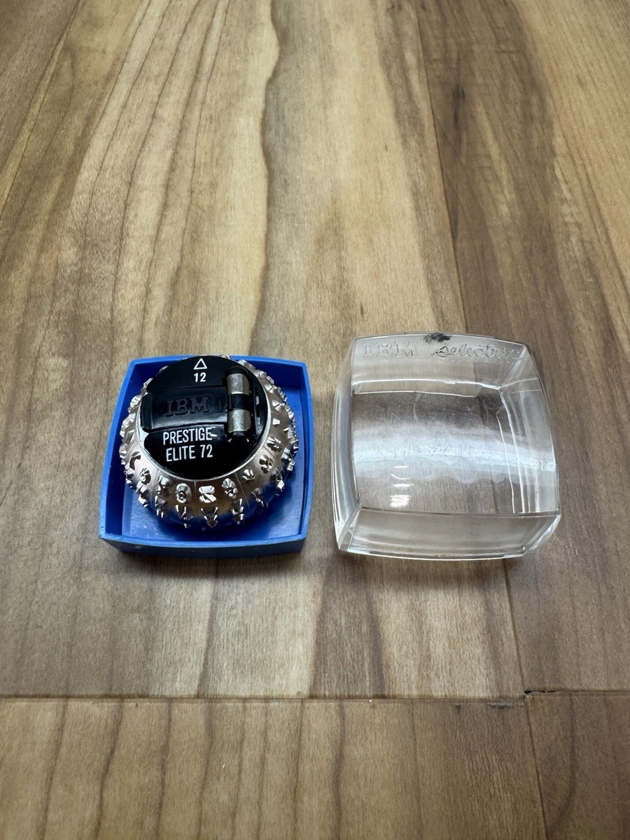 IBM Selectric Typewriter Ball 12 Pitch Prestige Elite 72 Made In