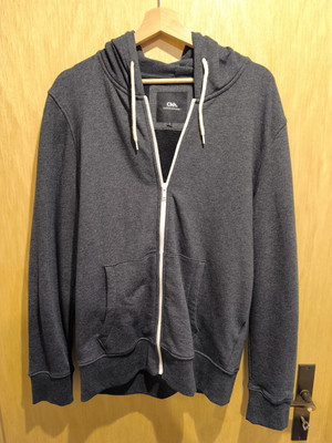 Clockhouse Herren Strickjacke Kapuzenjacke Gr. L anthrazit schwarz *wie NEU*