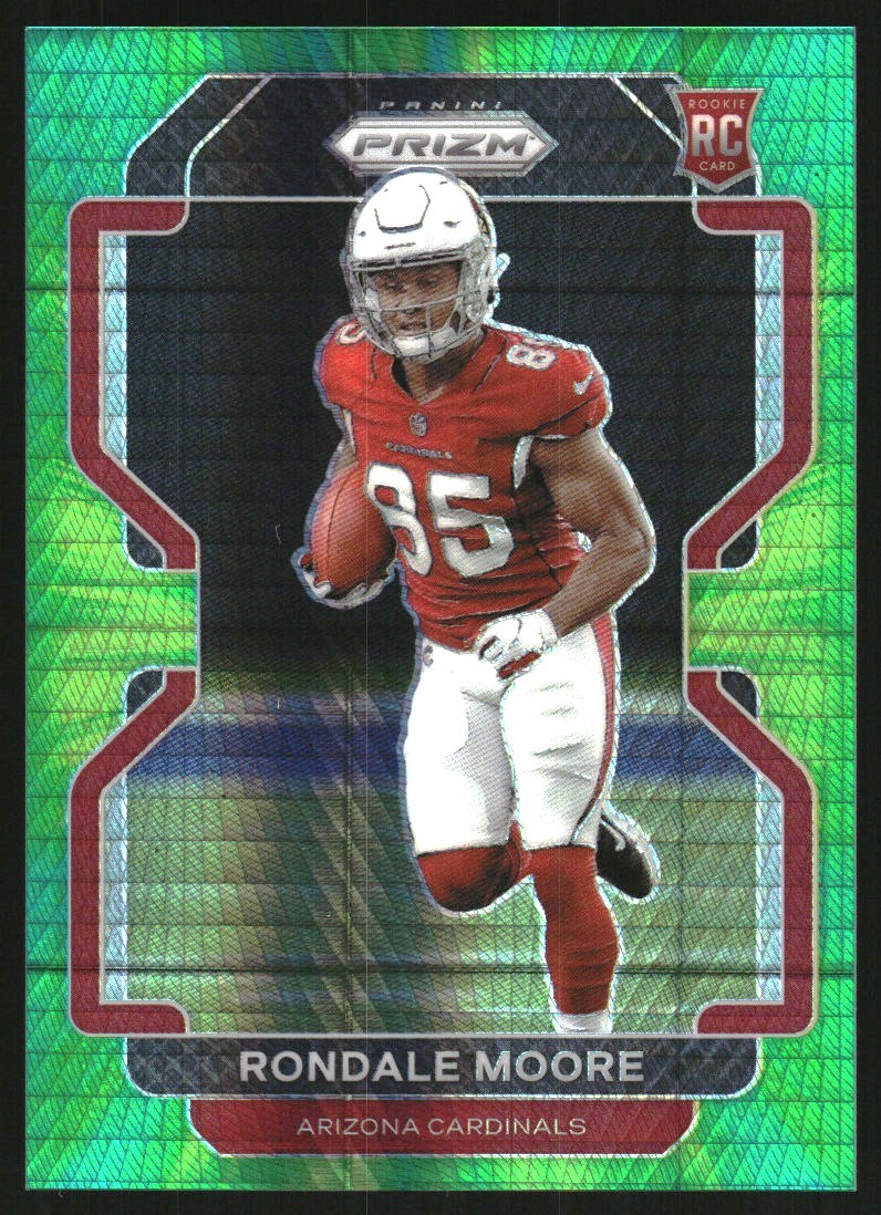 2021 Panini Prizm Prizms Hyper #347 Rondale Moore /175 - FB