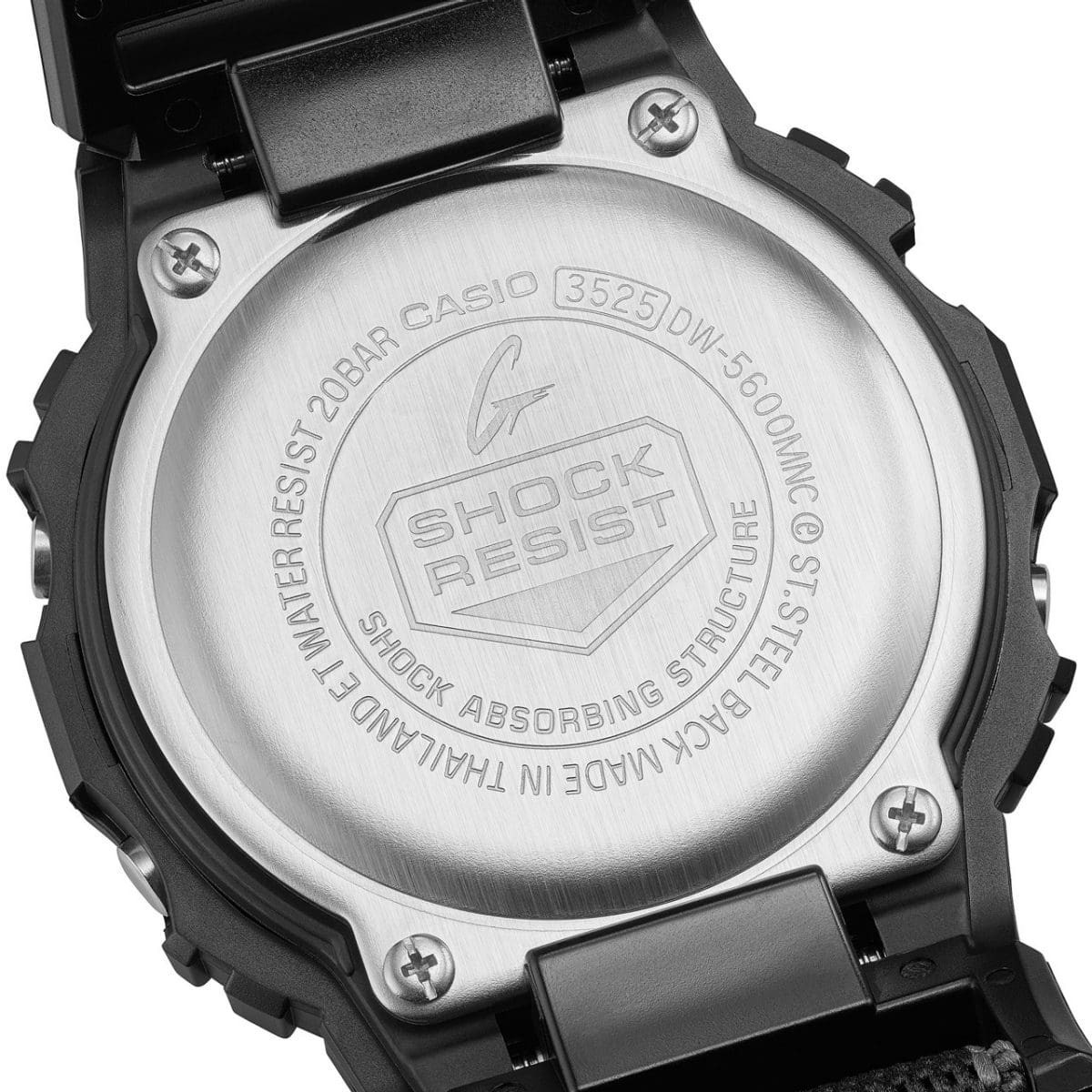DW-5600MNC-1JF Casio G-SHOCK Watch NEW CLOTH BAND SERIES FIDLOCK